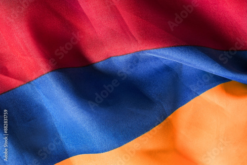 Fotografie Armenian flag background
