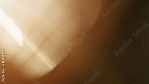 Real lens flare with strong sun backlight and light leaks
