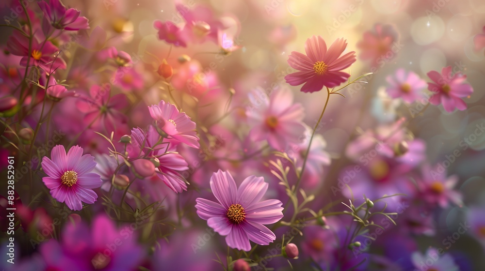 flowers with bokeh background flowers with bokeh background