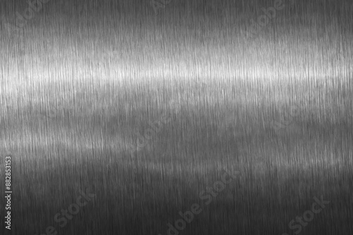 Stainless steel texture with shine. Silver steel background. Metal