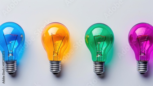 Creativity and Innovation in Colorful Bulbs