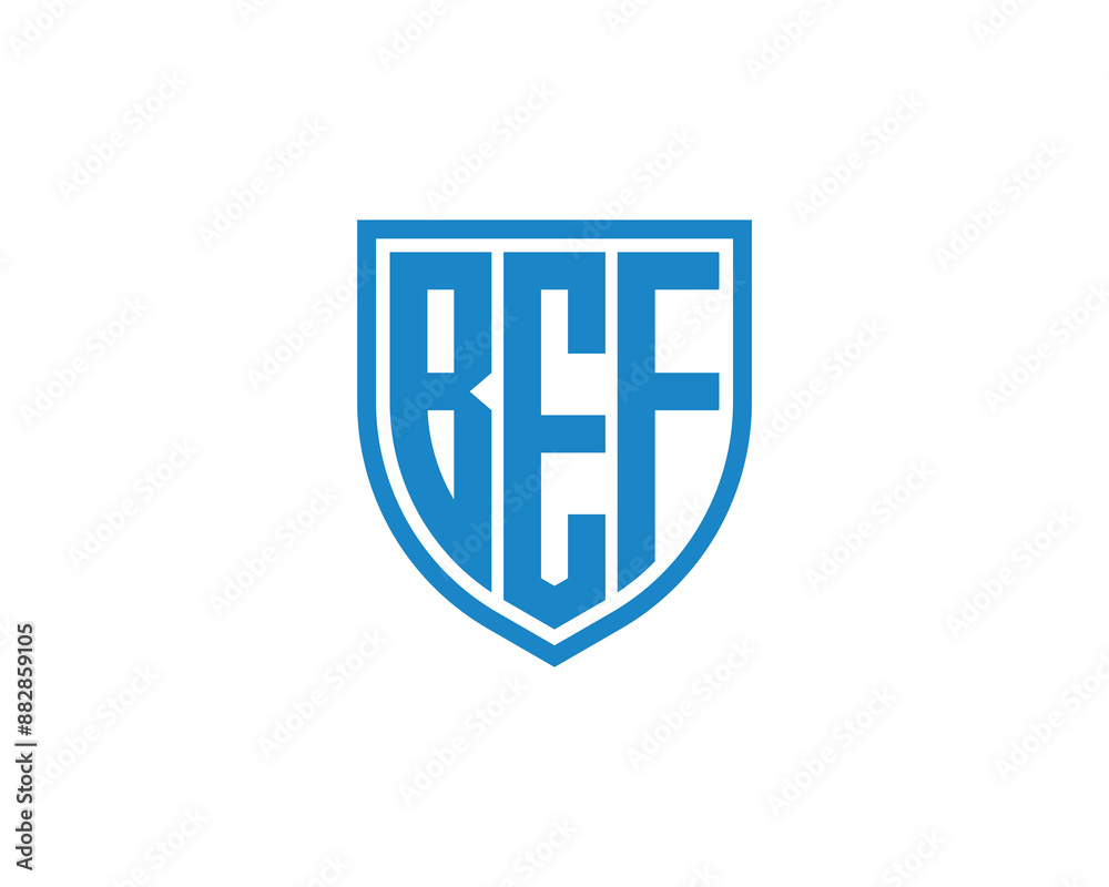 BEF logo design vector template. BEF logo design. BEF logo design vector template. BEF logo design.