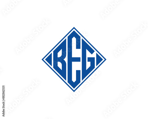 Free Download BEG Logo design vector template. BEG Logo design. - GFXLoad