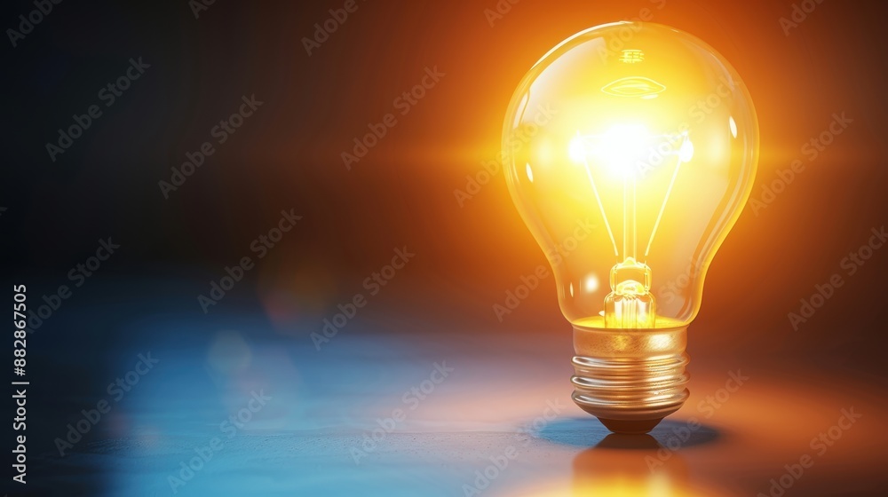 Glowing light bulb illuminating a dark room, symbolizing idea, innovation, and inspiration. Perfect for creativity and energy concepts. Glowing light bulb illuminating a dark room, symbolizing idea, innovation, and inspiration. Perfect for creativity and energy concepts.