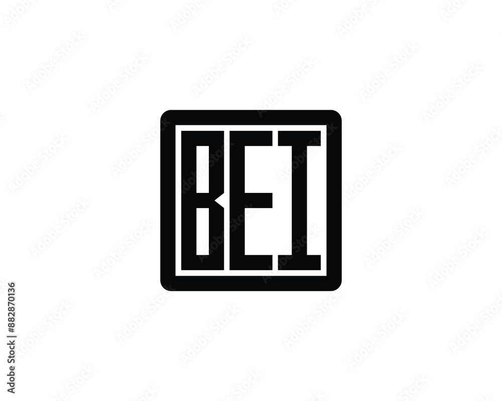 BEI logo design vector template. BEI logo design. BEI logo design vector template. BEI logo design.