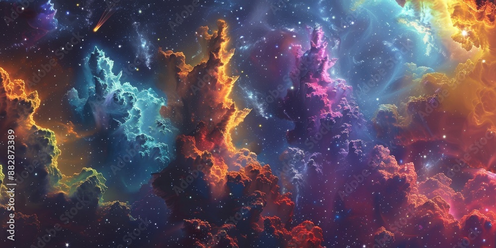 Fototapeta premium pillars of creation