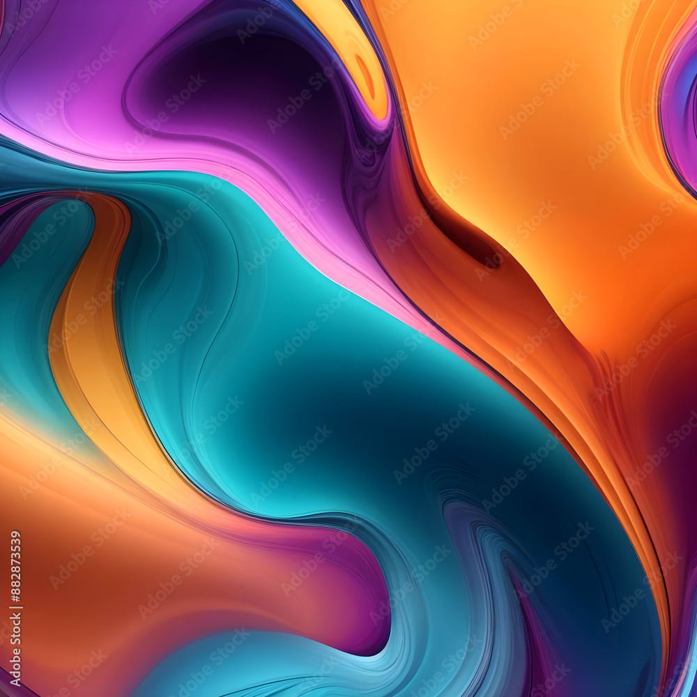 Obraz premium Technical Minimal Wallpapers Background illustration concept AI generated image
