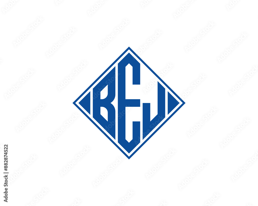 BEJ logo design vector template. BEJ logo design. BEJ logo design vector template. BEJ logo design.