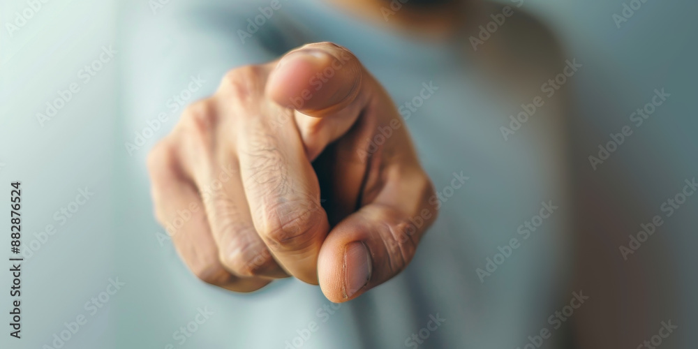 Obraz premium Hand gesture concept