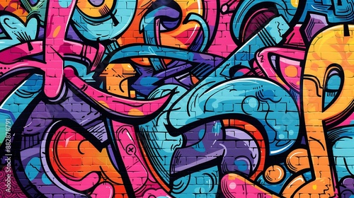graffiti background © atar