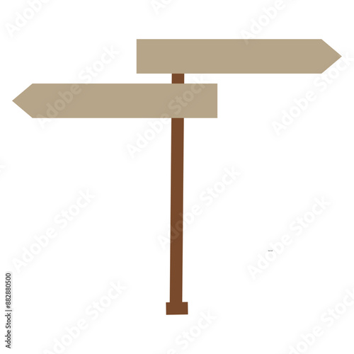 Blank signs vector for information of road direction, maps, text or banner. Road sign in realistic style  Danger blank warning empty sign. isolated on white background. vector. EPS 10/AI