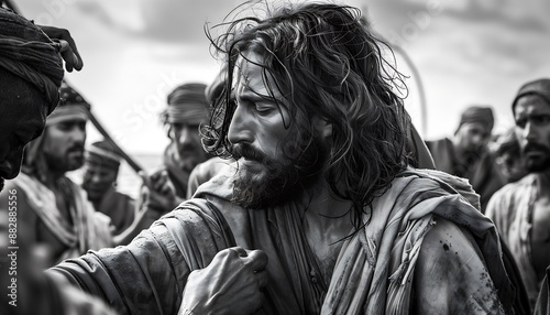 Jesus with peoples