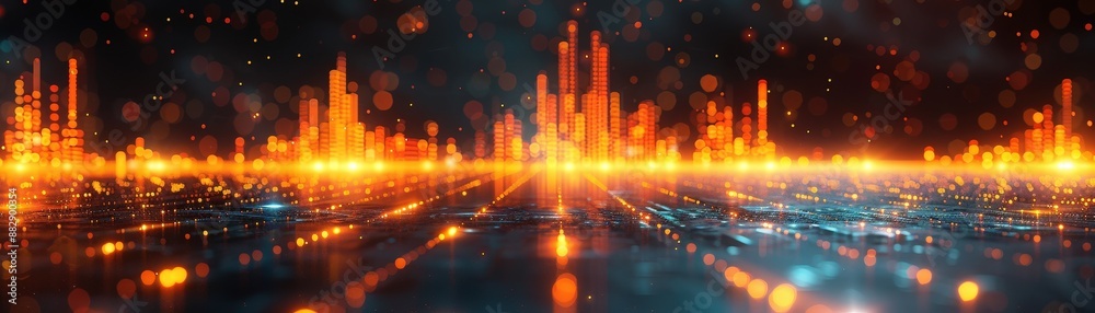 Fototapeta premium Concept minimalist style background with a low angle shot of a briefcase and business documents. Space for text.