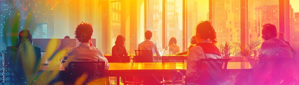 Detailed image of employee engagement best practices, inclusive culture, diverse team, modern office, vibrant colors, high-resolution detail Detailed image of employee engagement best practices, inclusive culture, diverse team, modern office, vibrant colors, high-resolution detail