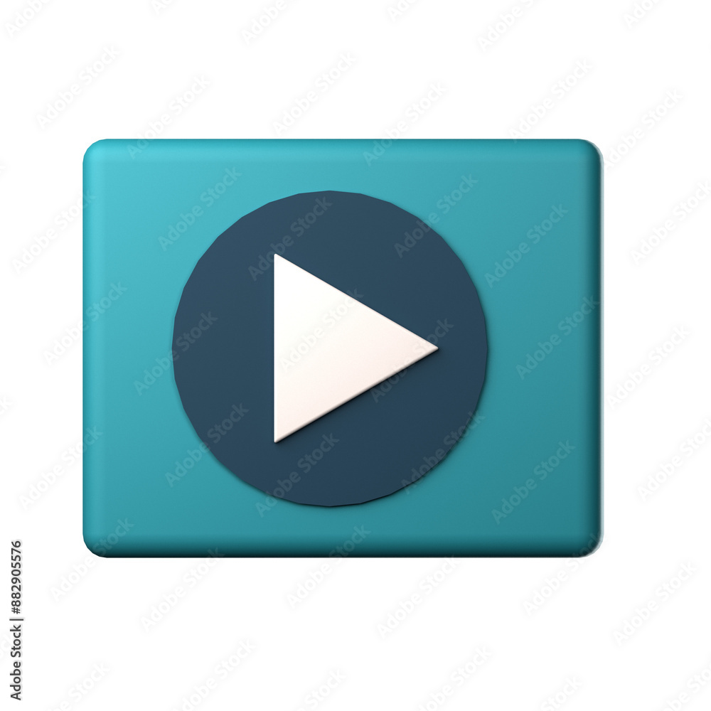 video player icon isolated on the white background video player icon isolated on the white background