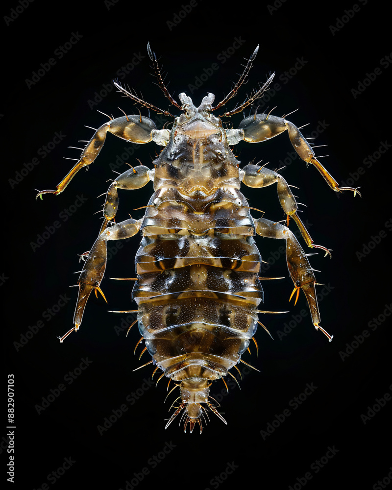 High-Resolution Close-Up Images of Various Insects on Black Background High-Resolution Close-Up Images of Various Insects on Black Background