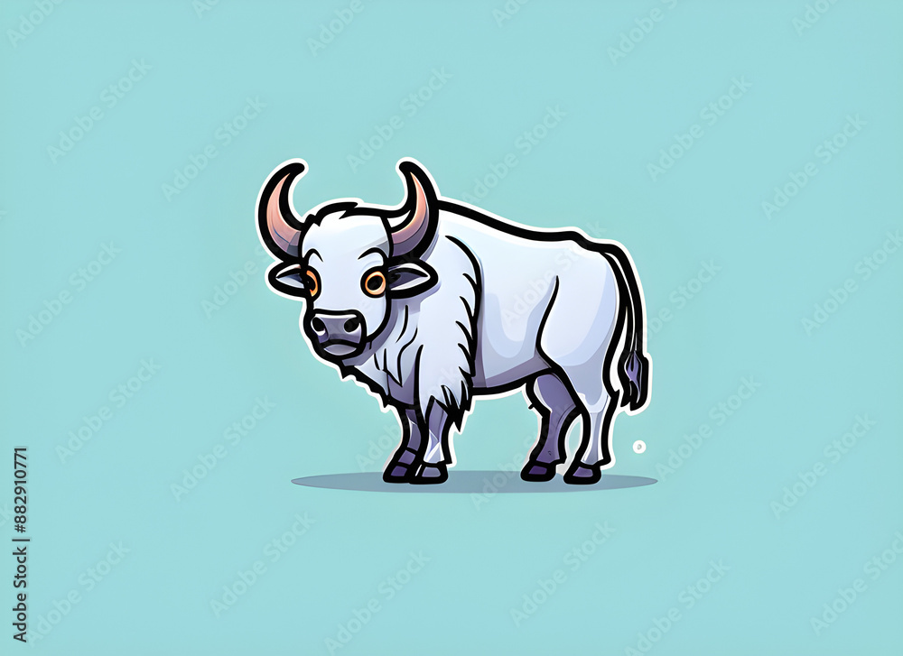 Obraz premium buffalo generative ai