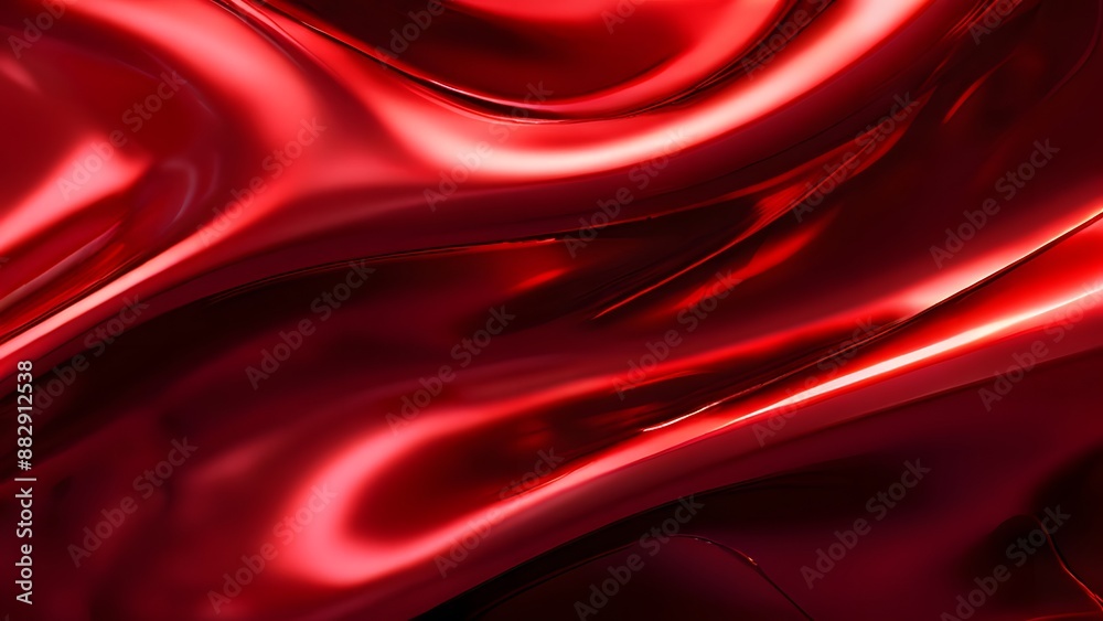 Obraz premium red silk background