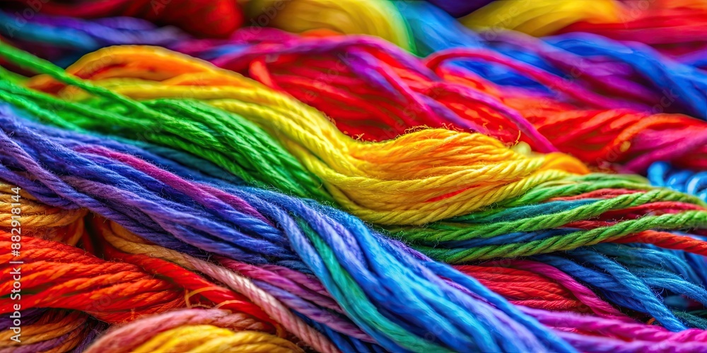 Close up background of vibrant, colorful wool strands , wool, texture, close up, background, colorful, fibers, yarn, soft Close up background of vibrant, colorful wool strands , wool, texture, close up, background, colorful, fibers, yarn, soft