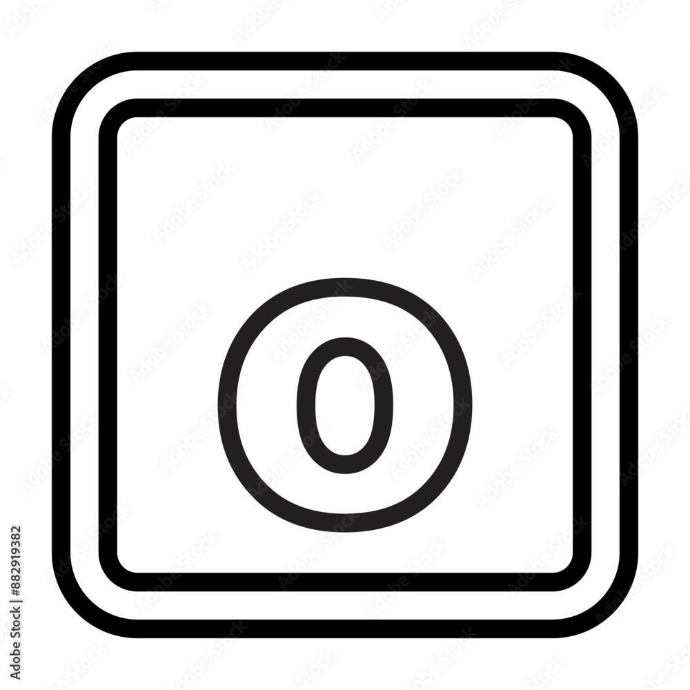 o Small Alphabet Vector Line Icon Design o Small Alphabet Vector Line Icon Design