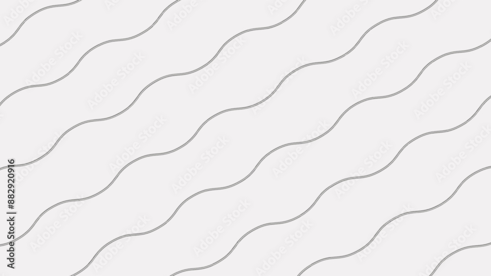 Wavy stripes background. White texture with grey 3d lines. Grey waves background with shadows. Waves pattern. Wavy stripes background. White texture with grey 3d lines. Grey waves background with shadows. Waves pattern.