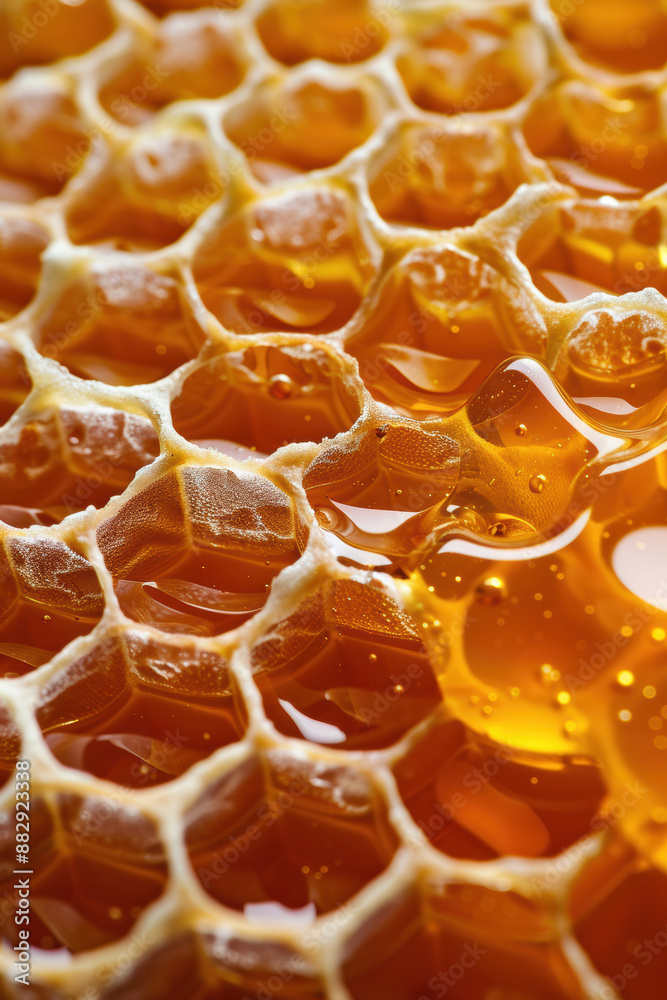 Abstract Honey Texture in Golden Color Abstract Honey Texture in Golden Color