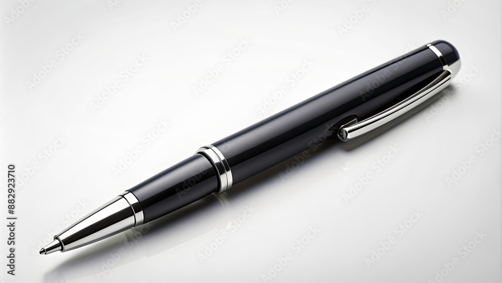 Black pen isolated on background. Open pen mockup in , black, pen, isolated, background, open, mockup,, writing Black pen isolated on background. Open pen mockup in , black, pen, isolated, background, open, mockup,, writing