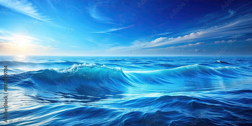 Blue waves background with a calming and serene ocean vibe, blue, waves, water, background, sea, ocean, tranquil, peaceful Blue waves background with a calming and serene ocean vibe, blue, waves, water, background, sea, ocean, tranquil, peaceful