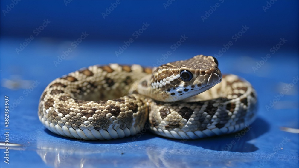 Western Diamond-backed Rattlesnake (Crotalus atrox) cub Western Diamond-backed Rattlesnake (Crotalus atrox) cub