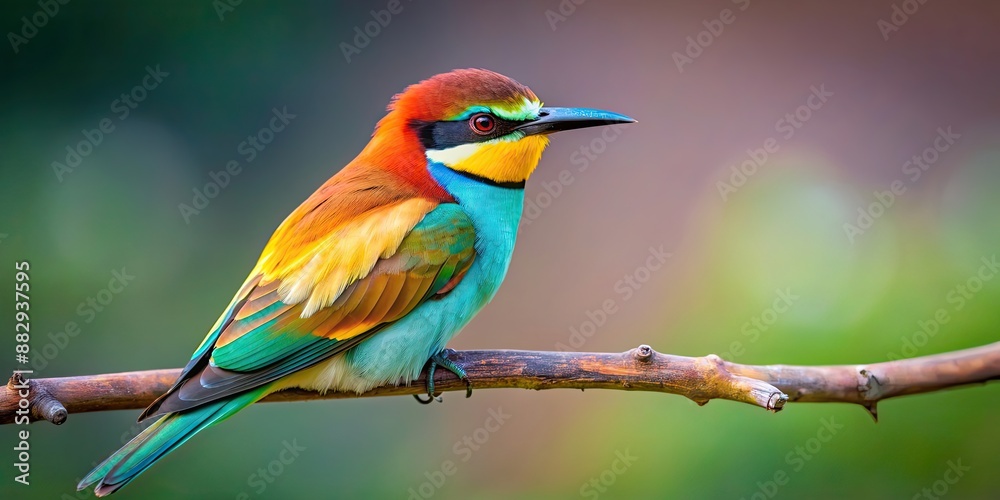 Obraz premium Bird background with colorful feathers and branches, birds, colorful, feathers, nature, background, branches, wildlife, wild