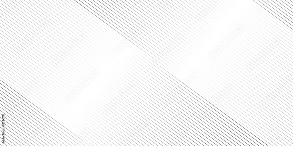 Fototapeta premium Abstract background wave line elegant white striped diagonal line technology concept web texture. Vector gradient gray line pattern monochrome striped texture, minimal background.