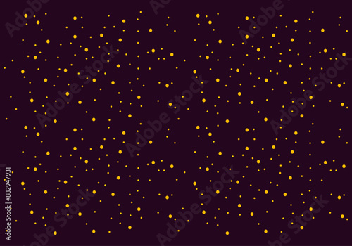 Fondo de manchas de pintura de color morado y amarillo sobre fondo oscuro