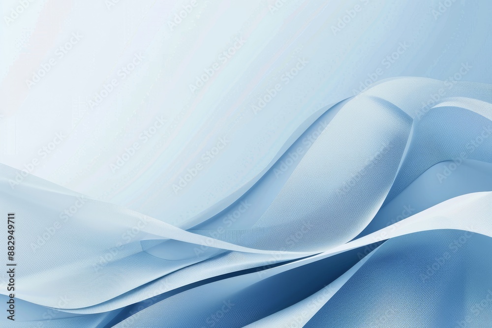 A sleek blue and white modern design template A sleek blue and white modern design template