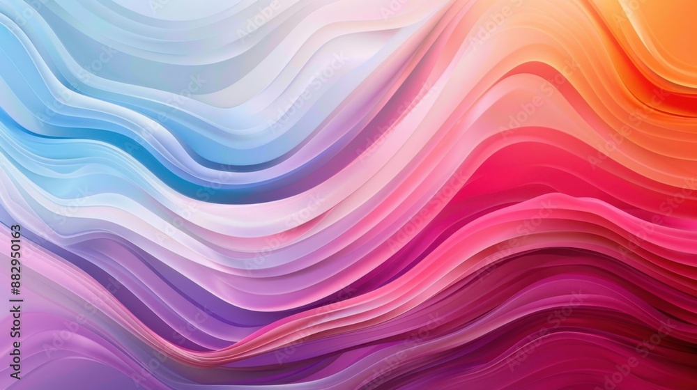 Spectrum gradient with a wave effect, sleek and modern slide design Spectrum gradient with a wave effect, sleek and modern slide design