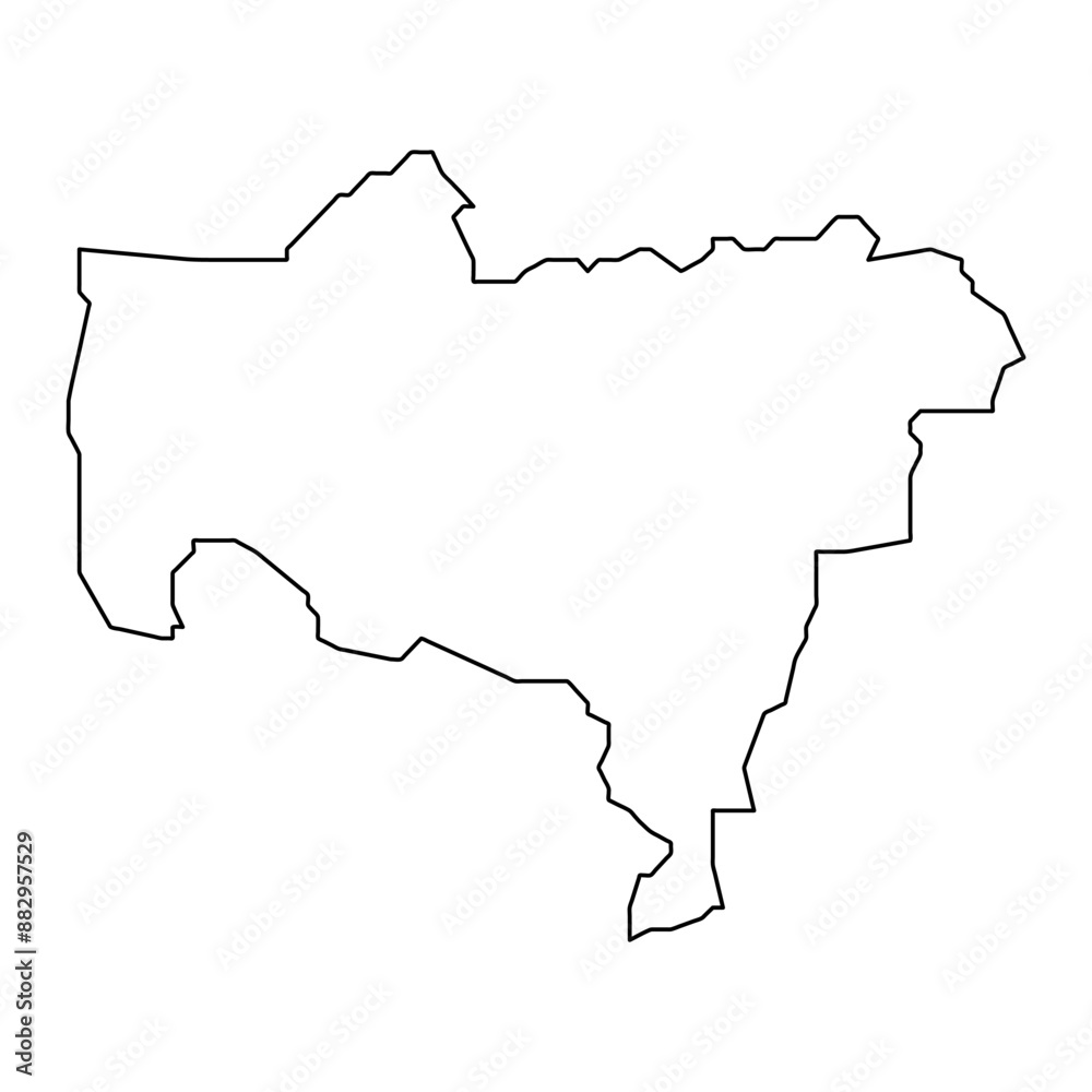 Utuado map, administrative division of Puerto Rico. Vector illustration. Utuado map, administrative division of Puerto Rico. Vector illustration.