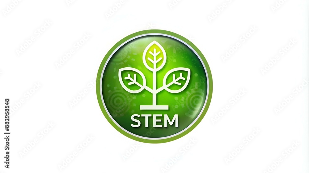 stem icon/symbol/Logo Design Vector Template Illustration stem icon/symbol/Logo Design Vector Template Illustration