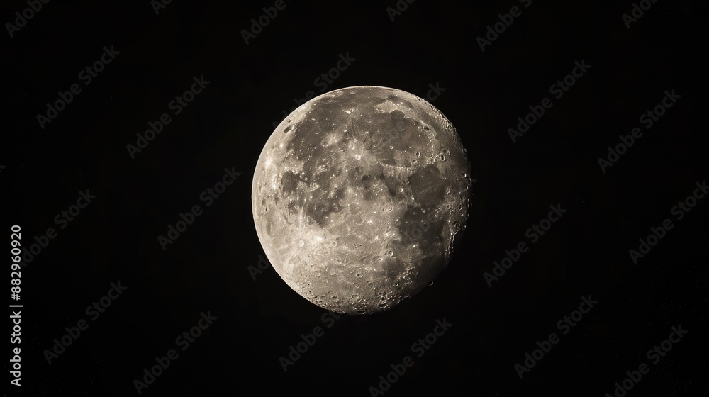 Bright moon during the night Bright moon during the night