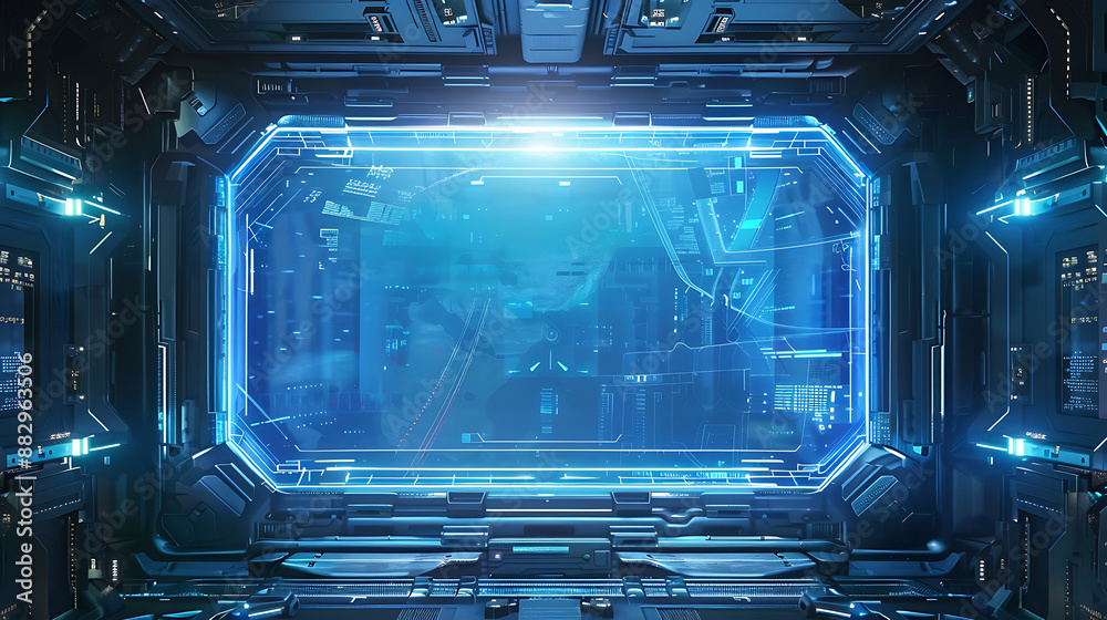 Obraz premium technology background