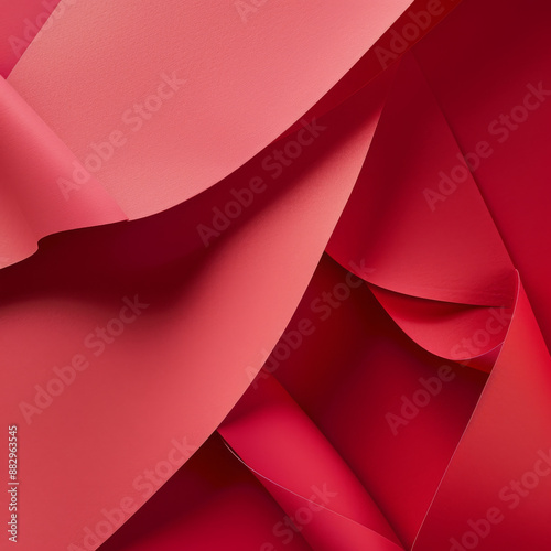 red smooth paper background