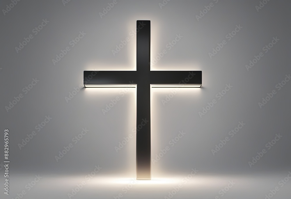 Christian Cross on isolated background Christian Cross on isolated background