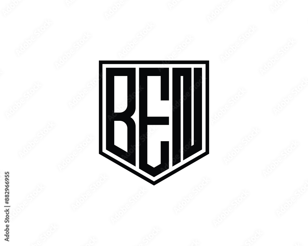 BEN logo design vector template. BEN logo design. BEN logo design vector template. BEN logo design.