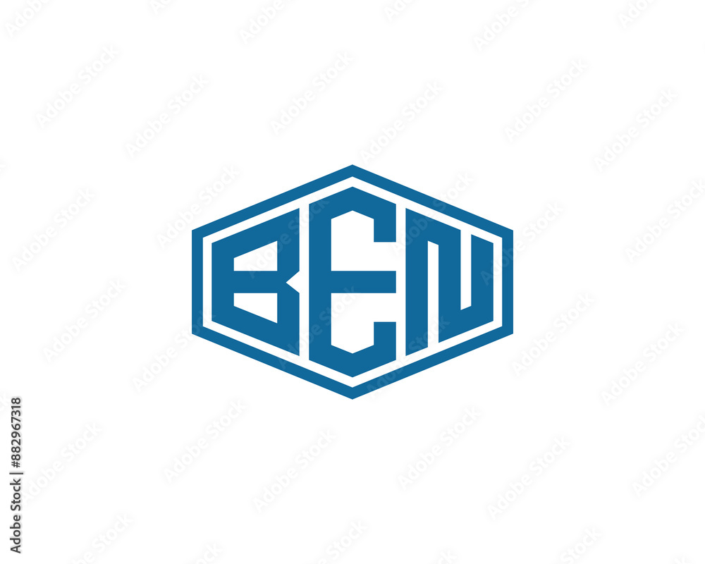 BEN logo design vector template. BEN logo design. BEN logo design vector template. BEN logo design.