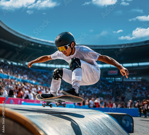 Plakat Skateboarding competition