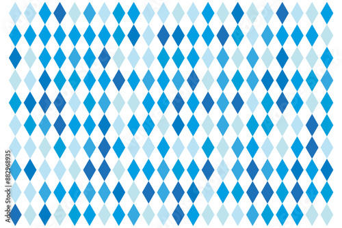 Premium background of blue toned rhombuses