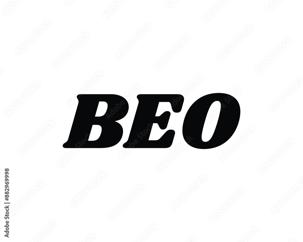 BEO logo design vector template. BEO logo design. BEO logo design vector template. BEO logo design.