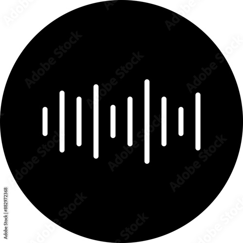 Soundtrack Vector Line White Circle Black