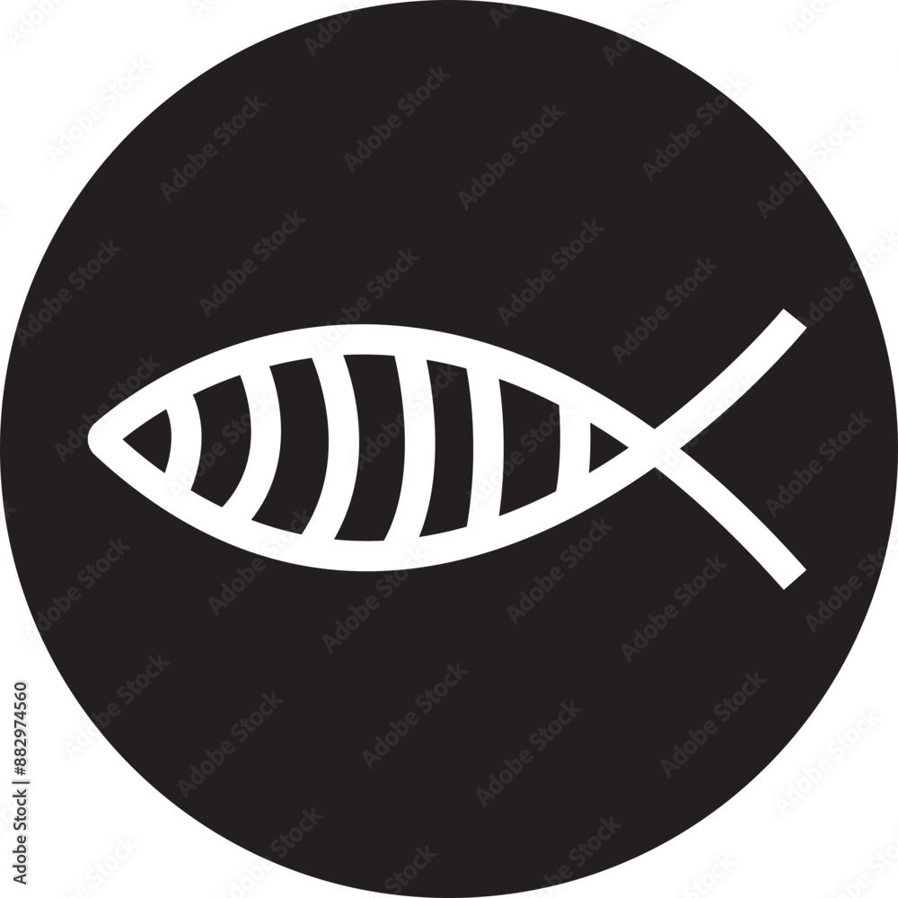Christian fish icon. Religious symbol. Faith in Jesus Christ. Symbol with cross vector isolated on transparent background. God Christ logo illustration sign. Pattern with simple line modern design. Christian fish icon. Religious symbol. Faith in Jesus Christ. Symbol with cross vector isolated on transparent background. God Christ logo illustration sign. Pattern with simple line modern design.