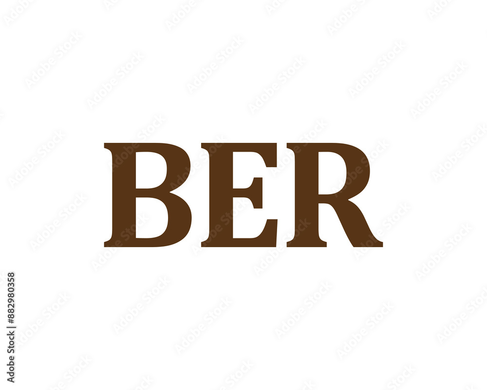 BER Logo design vector template. BER letter logo design. BER Logo design vector template. BER letter logo design.