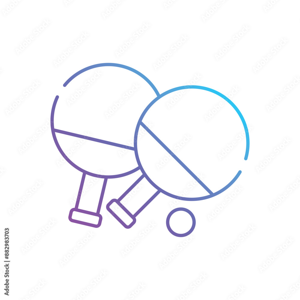Ping Pong vector icon Ping Pong vector icon