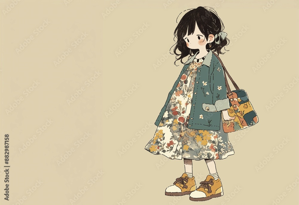 Fototapeta premium girl 